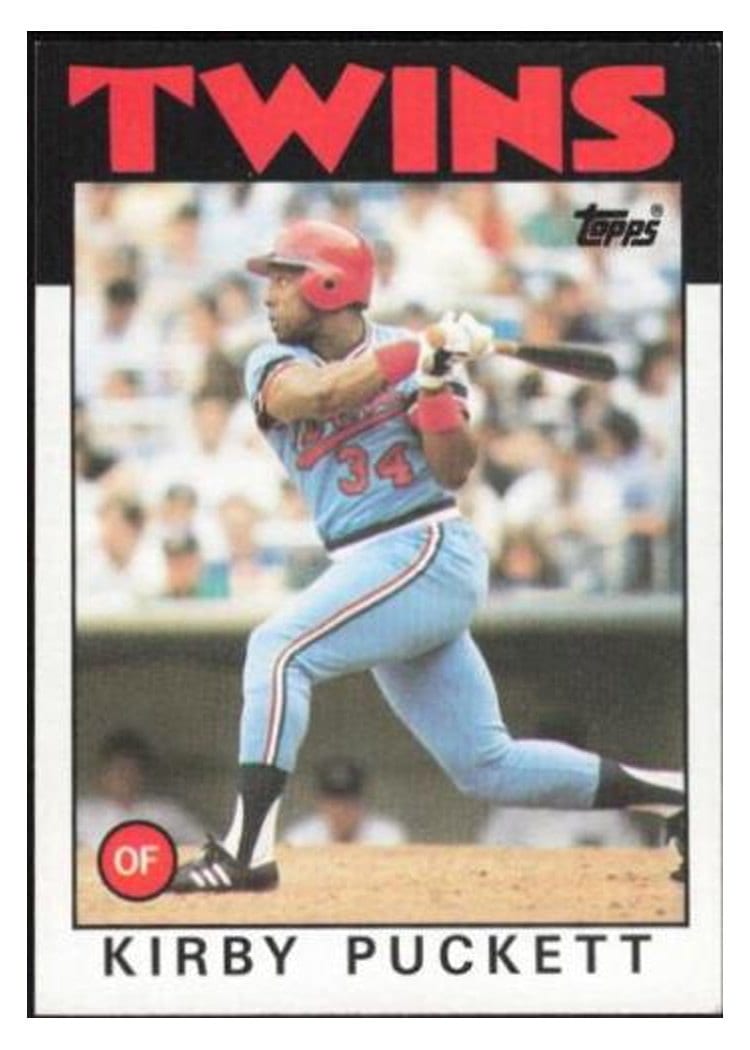 1986 Topps Kirby Puckett #329 card