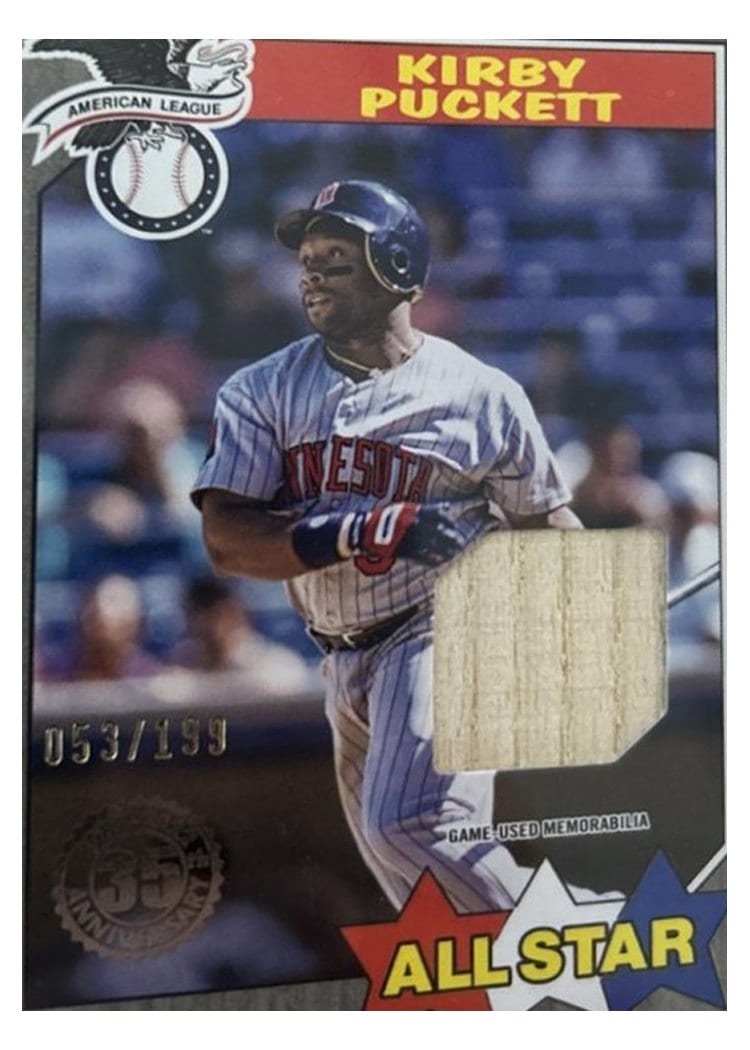 2022 Topps 1987 Topps Baseball Relics (Series 2) Kirby Puckett #87BR-KP card