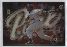 2023 Panini Select Names Kirby Puckett #SN4 card