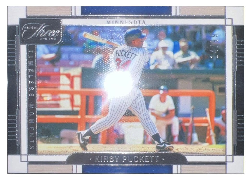 2024 Panini Three and Two Timeless Moments Kirby Puckett #8 card
