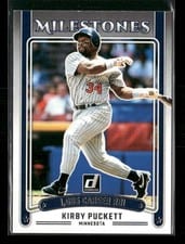 2025 Donruss Milestones Kirby Puckett #6 card