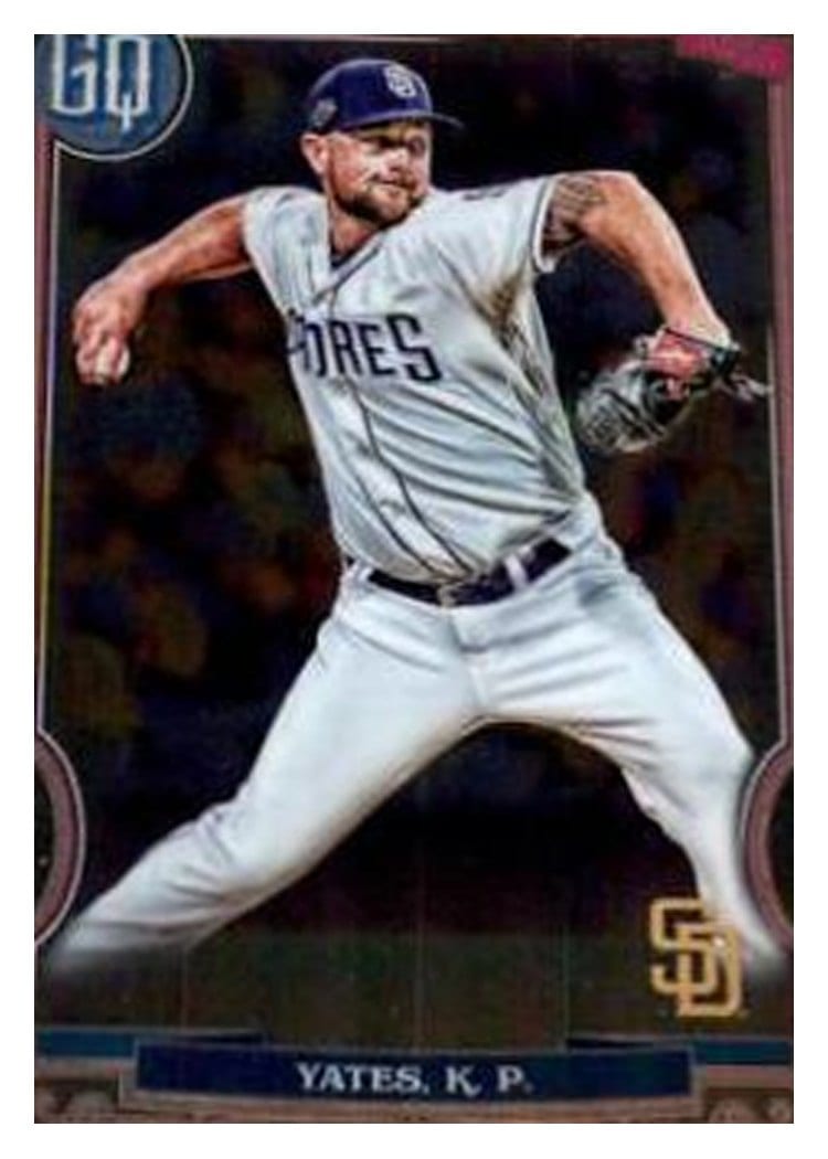 2020 Topps Gypsy Queen Chrome Box Toppers Kirby Yates #66 card