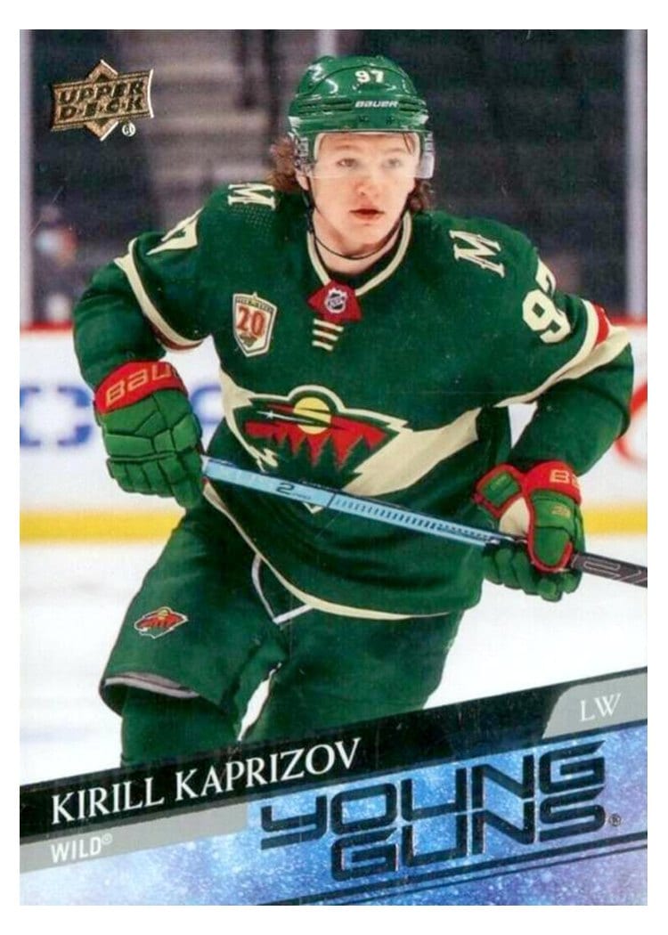 2020 Upper Deck Kirill Kaprizov #451 card