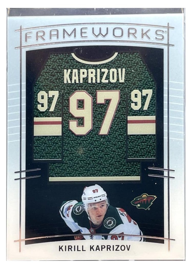2024-25 SP Game Used Frameworks Kirill Kaprizov #F-KK card