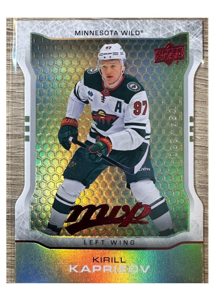 2024-25 Upper Deck MVP 2014-15 10th Anniversary Colors & Contours Kirill Kaprizov #MR-2
