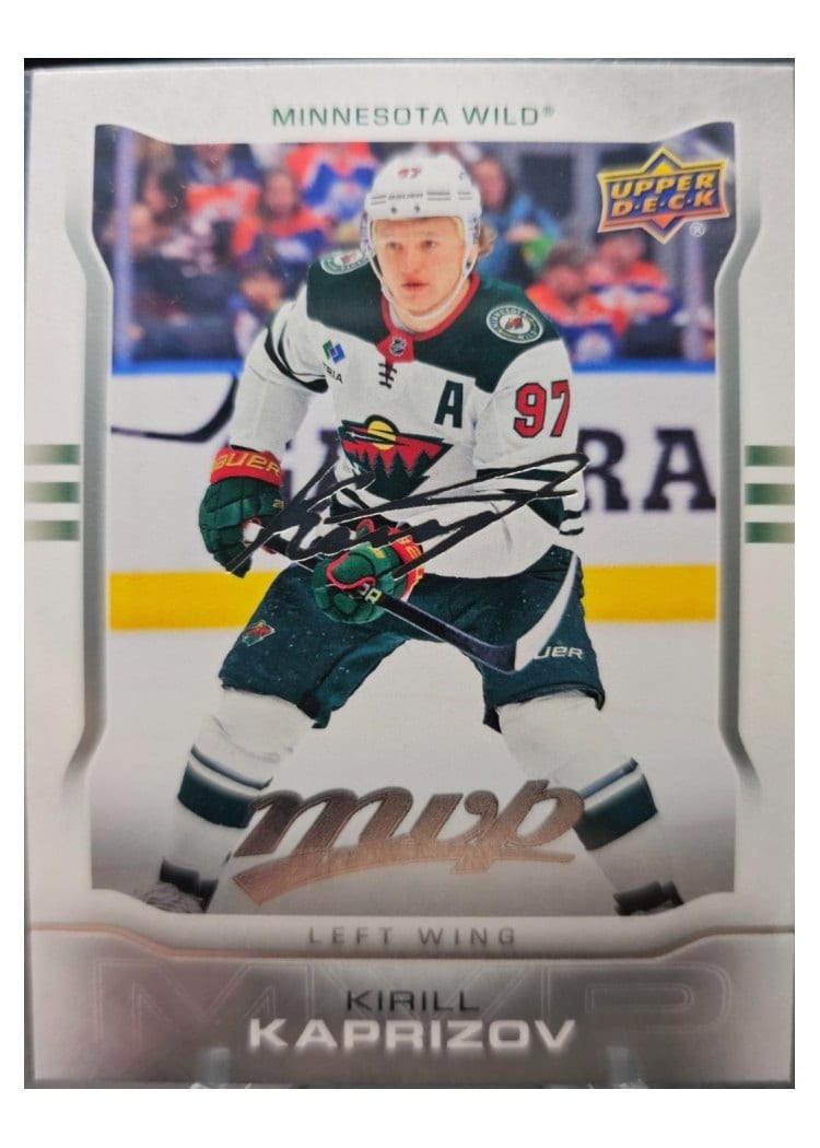 2024-25 Upper Deck MVP 2014-15 10th Anniversary Kirill Kaprizov #MR-2 card