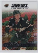 2025-26 Upper Deck Credentials Acetate Ticket Access Kirill Kaprizov #TA-KK
