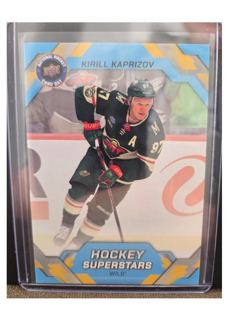 2026 Upper Deck National Hockey Card Day Base Set Kirill Kaprizov #NHCD-15 card
