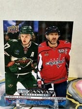 2025 Upper Deck UD Canvas Kirill Kaprizov / Alex Ovechkin #C-90 card