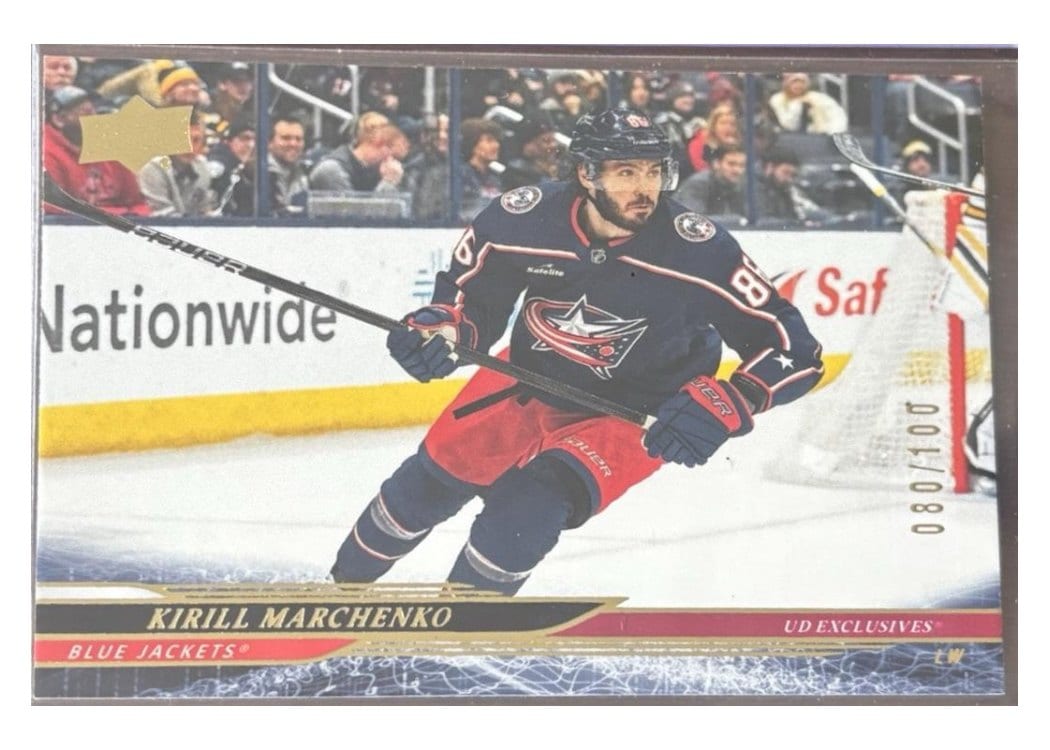 2024-25 Upper Deck Base Set Kirill Marchenko #295 card