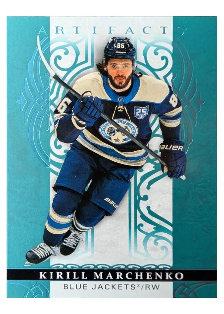 2026 Upper Deck Artifacts Kirill Marchenko #5 card