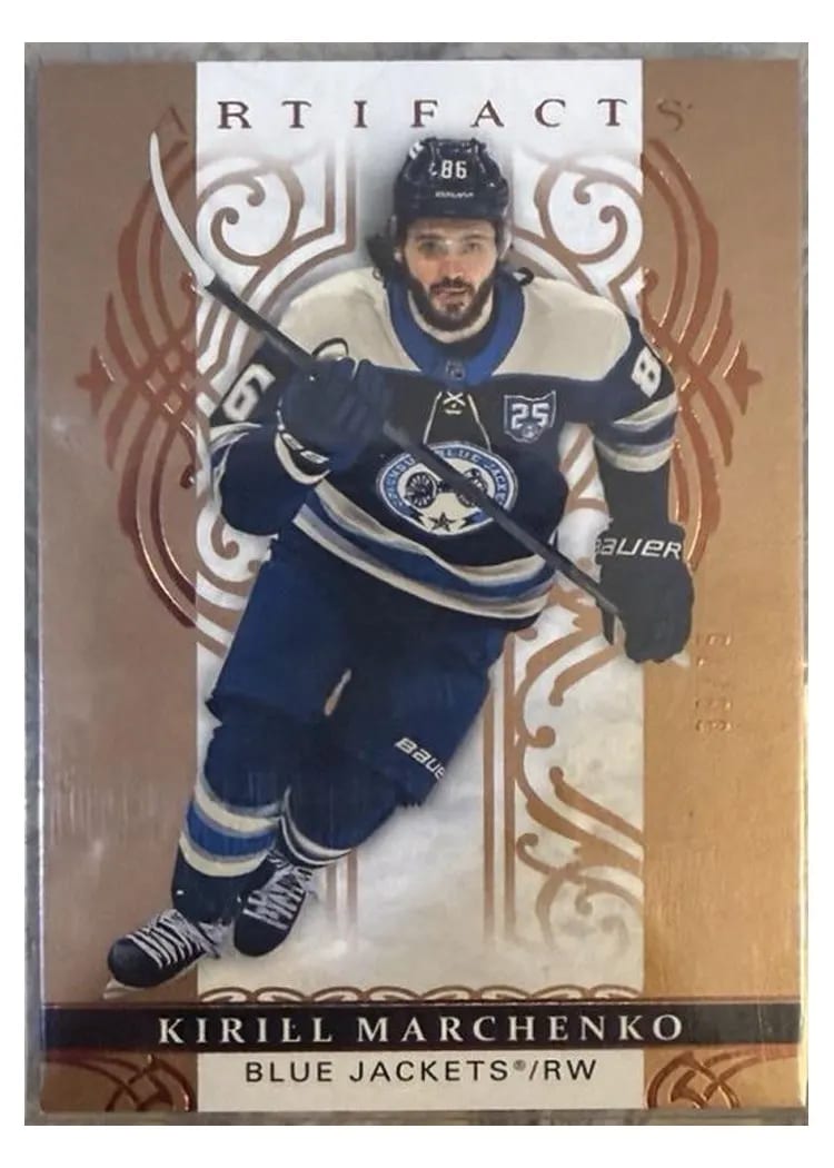 2026 Upper Deck Artifacts Kirill Marchenko #5 card