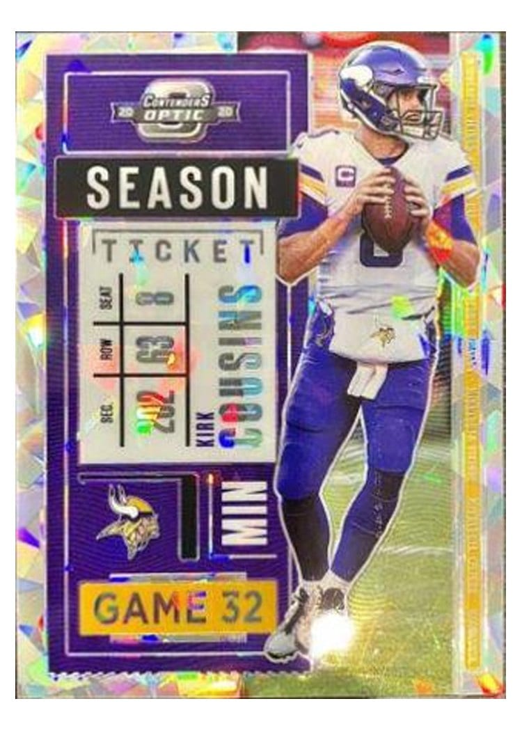 2020 Panini Contenders Optic Base Set Kirk Cousins #37 card