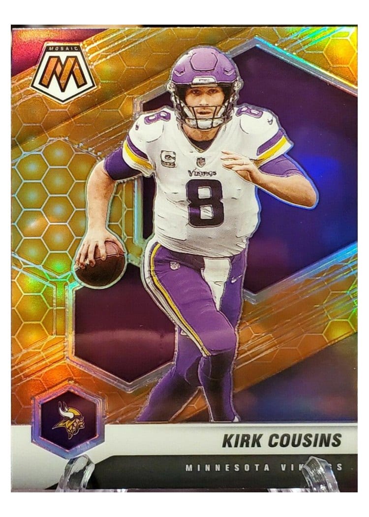 2021 Panini Mosaic Base Set Kirk Cousins #128 card
