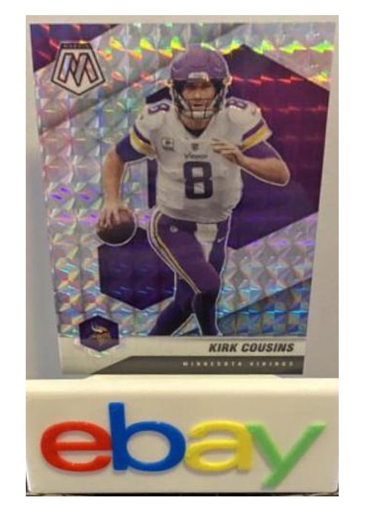 2021 Panini Mosaic Base Set Kirk Cousins Mosaic #128 card