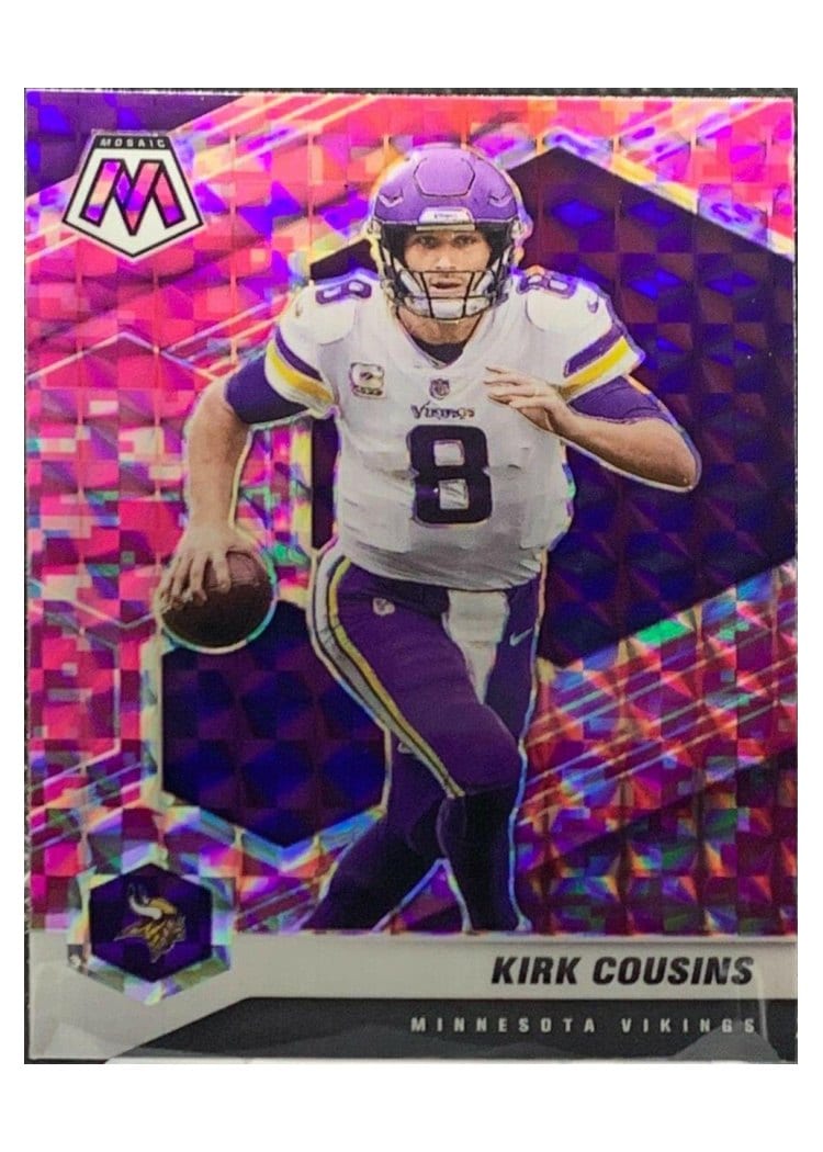 2021 Panini Mosaic Base Set Kirk Cousins #128 card