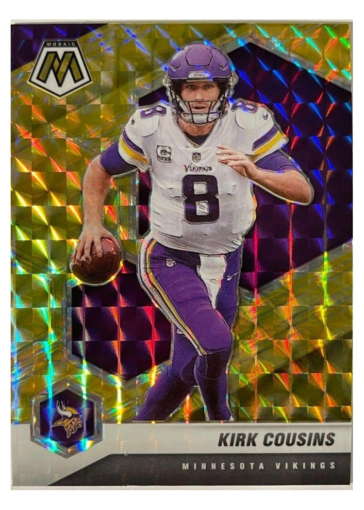 2021 Panini Mosaic Base Set Kirk Cousins #128 card