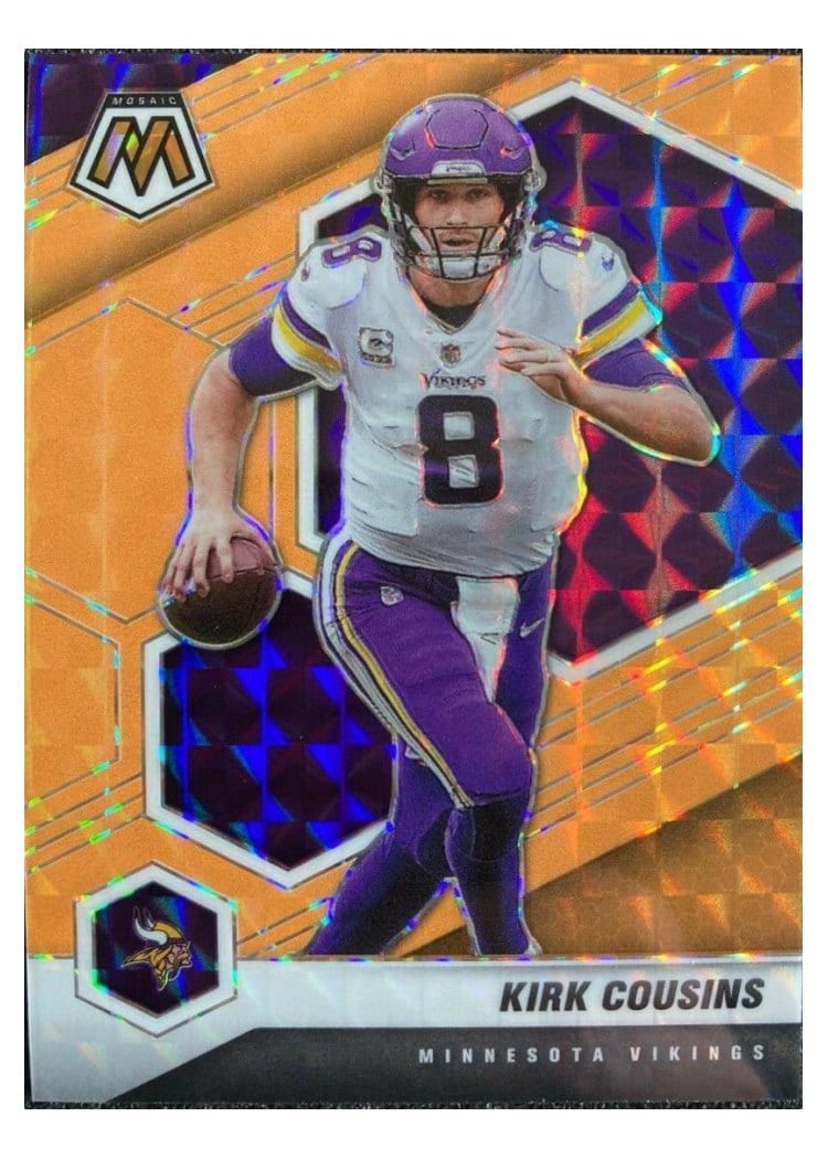 2021 Panini Mosaic Base Set Kirk Cousins #128 card