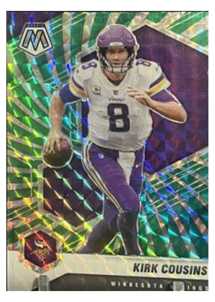 2021 Panini Mosaic Base Set Kirk Cousins #128 card