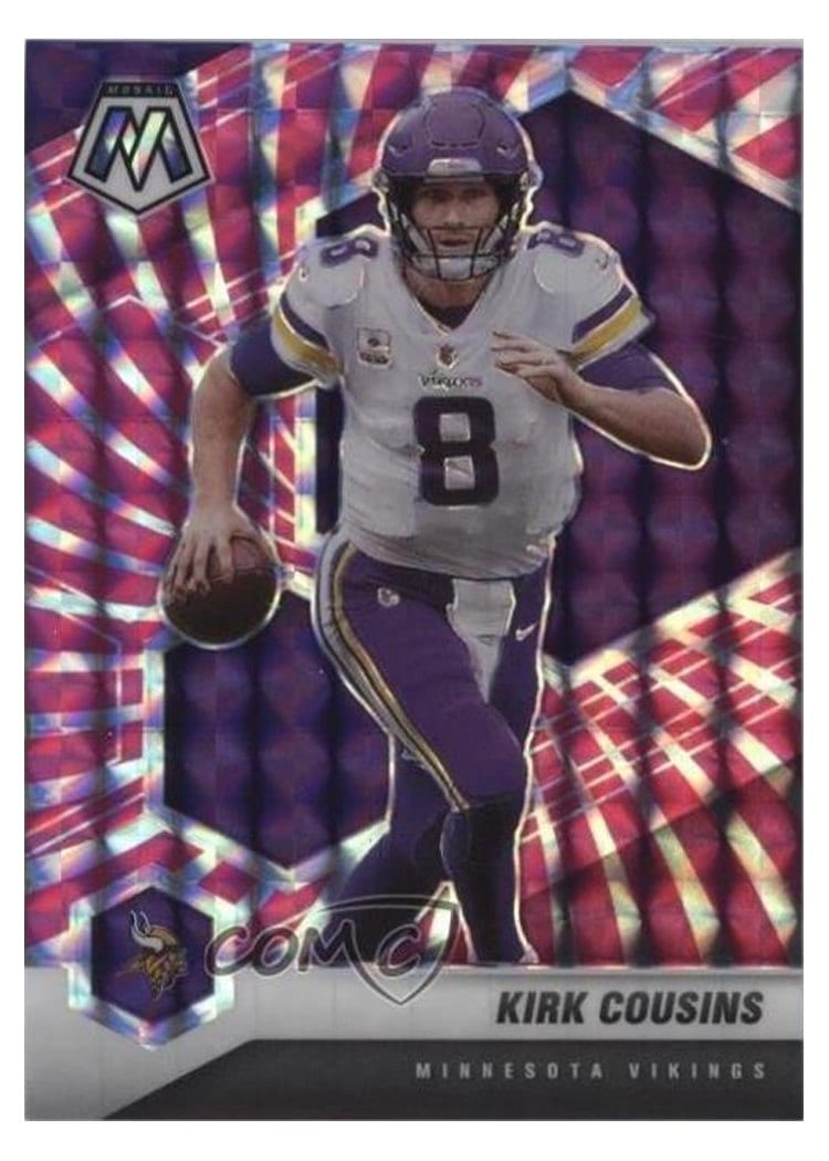 2021 Panini Mosaic Base Set Kirk Cousins #128 card