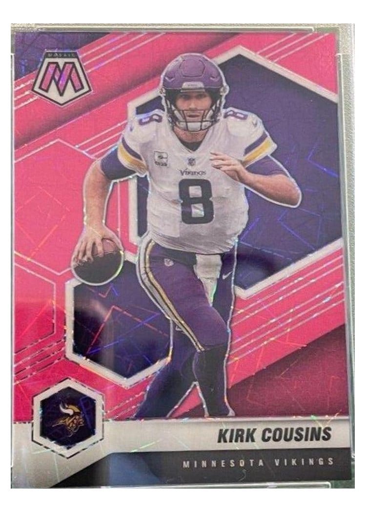 2021 Panini Mosaic Base Set Kirk Cousins #128 card