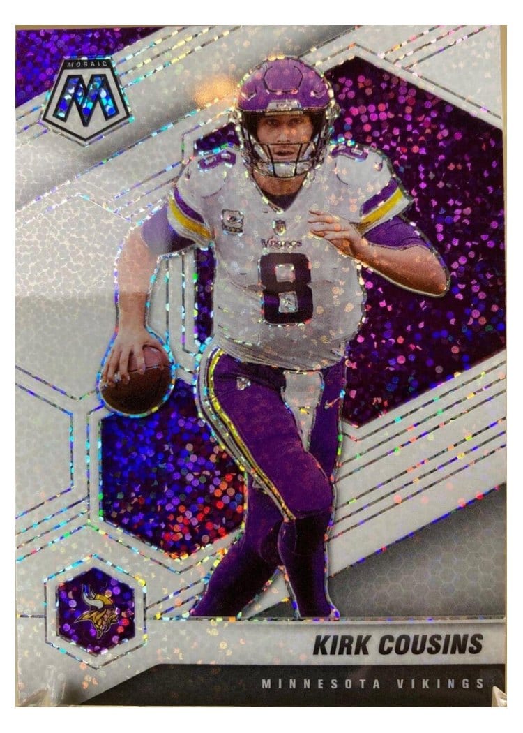 2021 Panini Mosaic Base Set Kirk Cousins #128 card