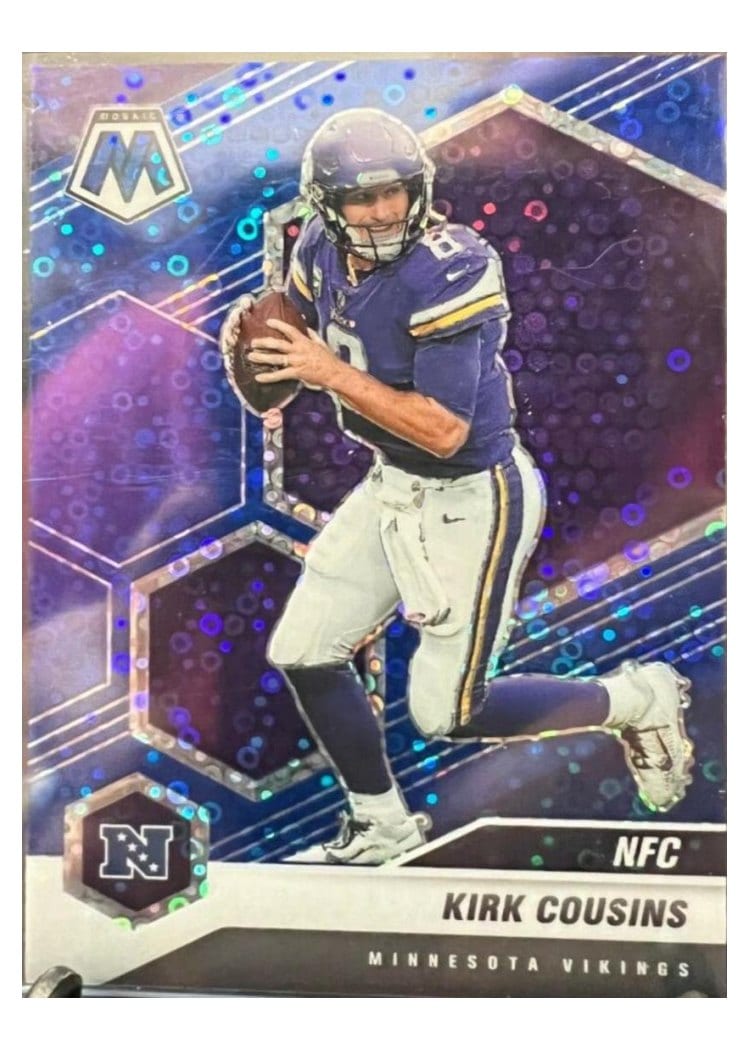 2021 Panini Mosaic Base Set Kirk Cousins #209 card