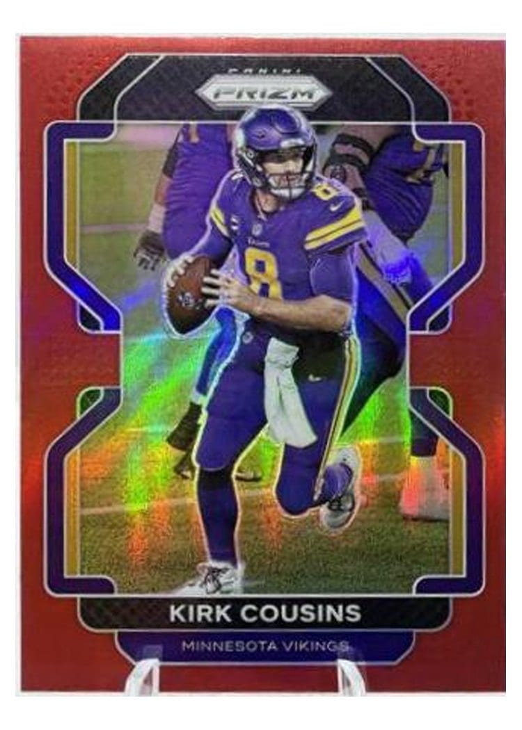 2021 Panini Prizm Base Set Kirk Cousins #128 card