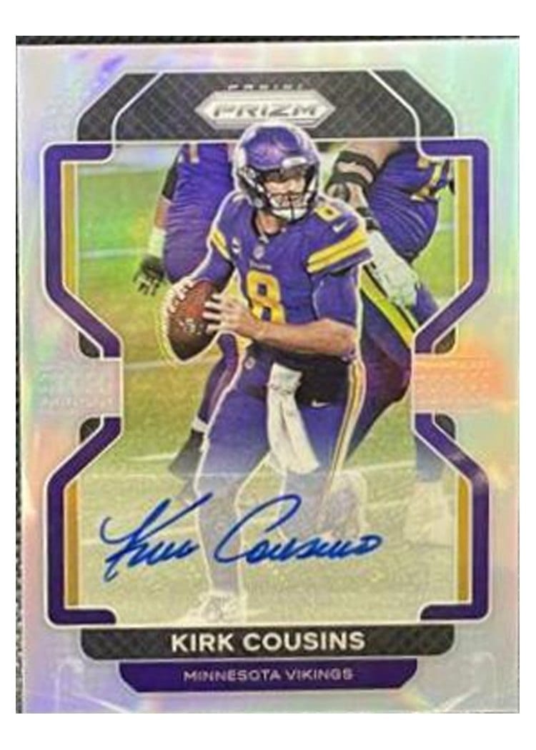 2021 Panini Prizm Base Set Kirk Cousins #128 card