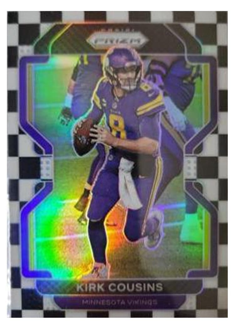 2021 Panini Prizm Base Set Kirk Cousins #128 card
