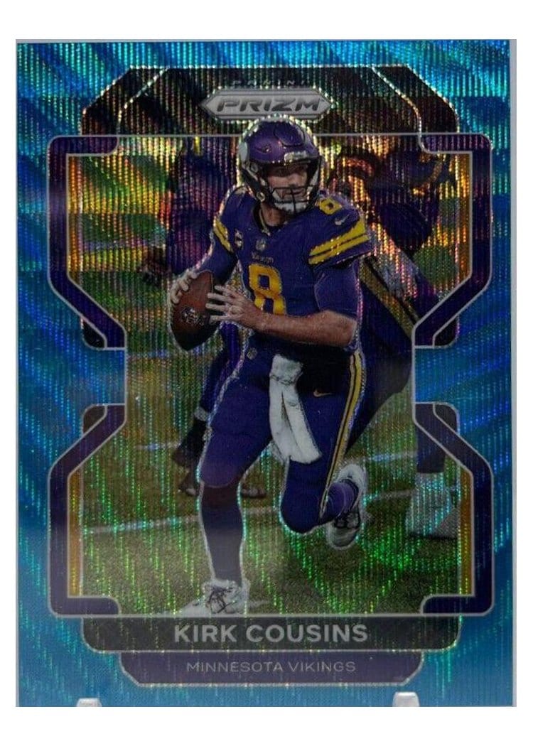 2021 Panini Prizm Base Set Kirk Cousins #128 card