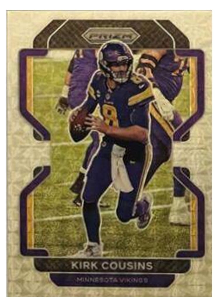 2021 Panini Prizm Base Set Kirk Cousins #128 card
