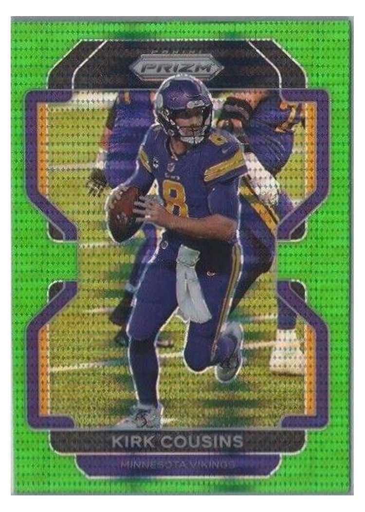 2021 Panini Prizm Base Set Kirk Cousins #128 card