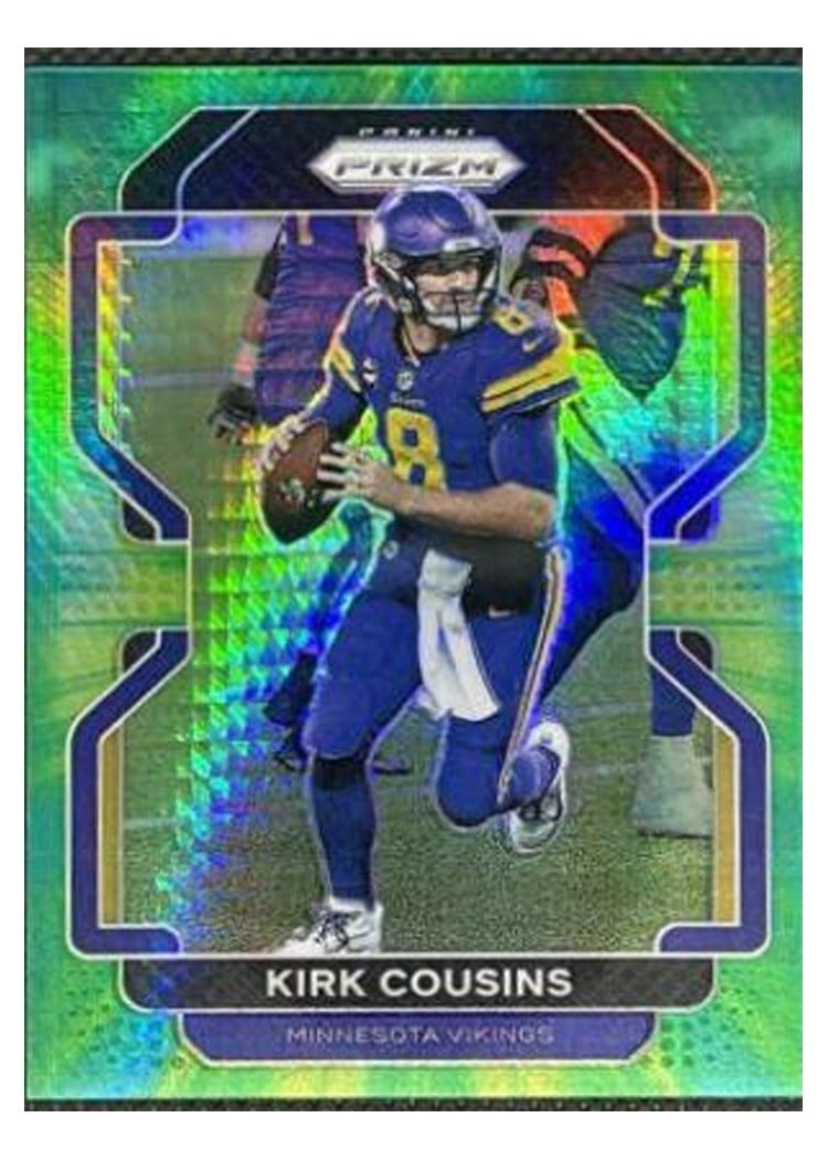 2021 Panini Prizm Base Set Kirk Cousins #128 card