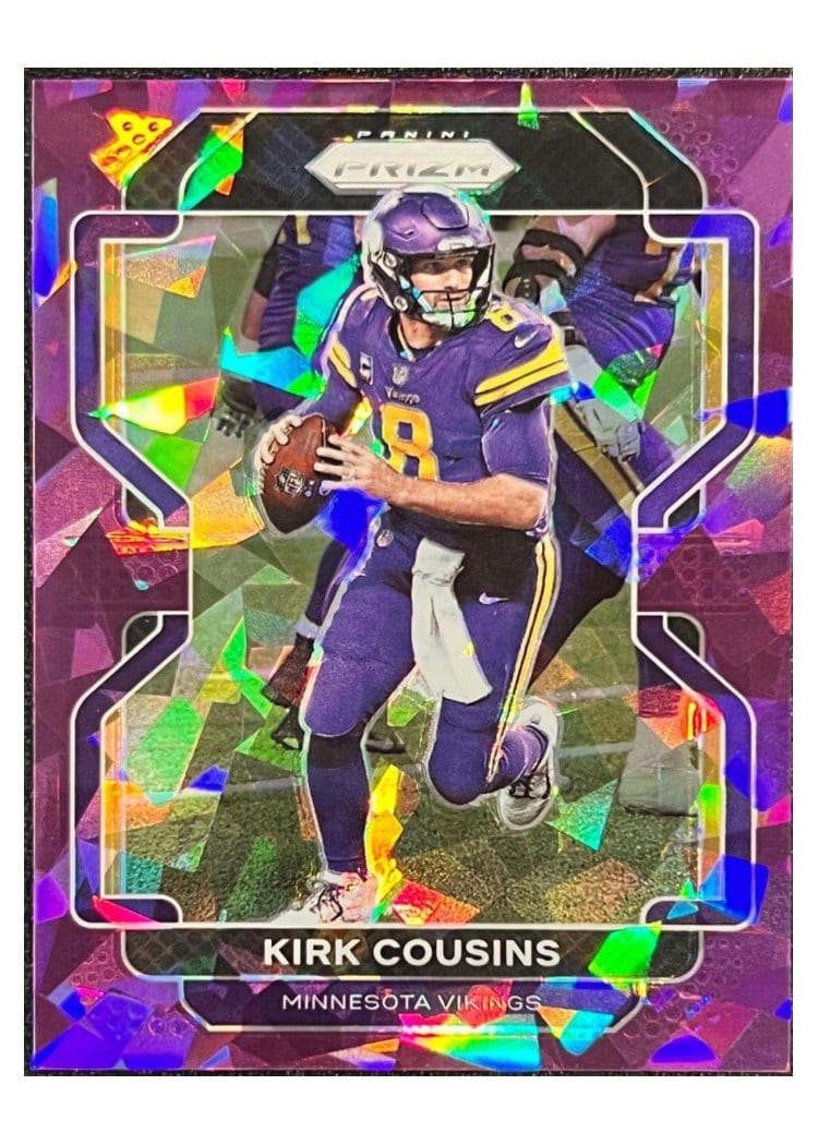 2021 Panini Prizm Base Set Kirk Cousins #128 card