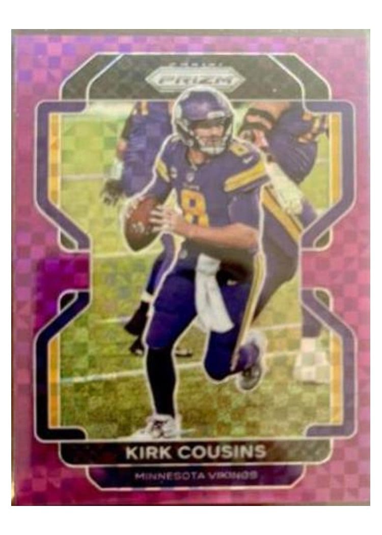 2021 Panini Prizm Base Set Kirk Cousins #128 card