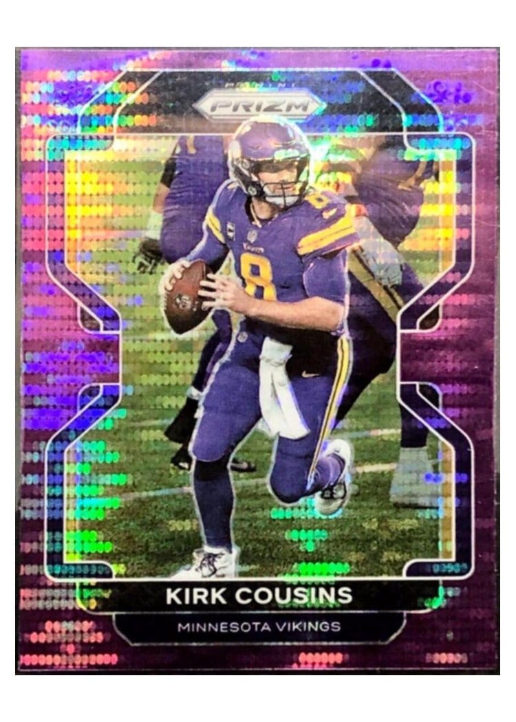 2021 Panini Prizm Base Set Kirk Cousins #128 card