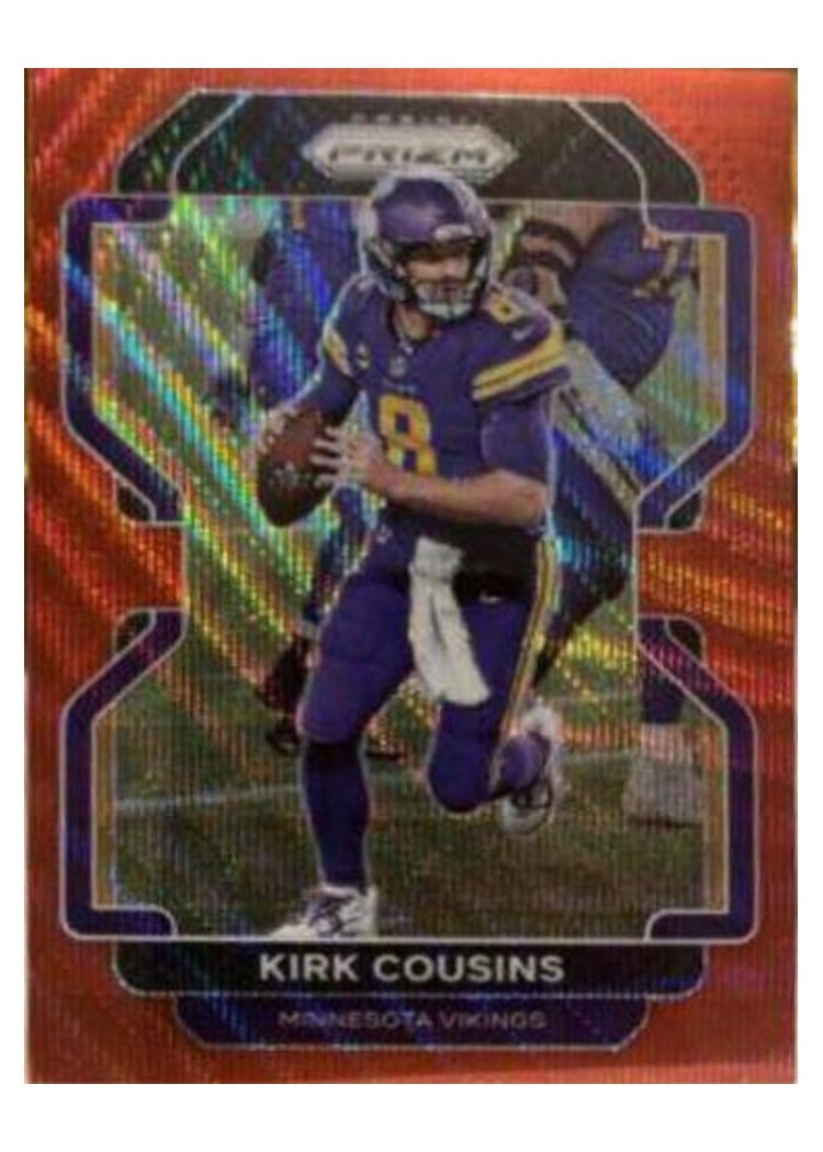 2021 Panini Prizm Base Set Kirk Cousins #128 card
