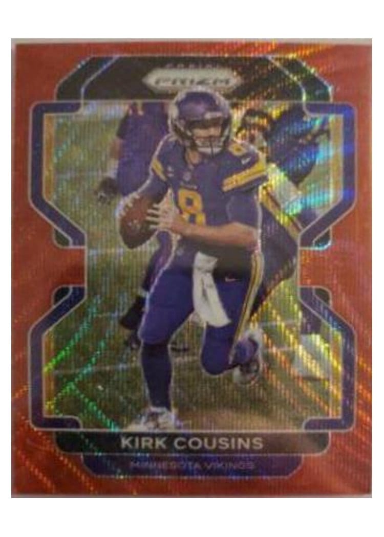 2021 Panini Prizm Base Set Kirk Cousins #128 card