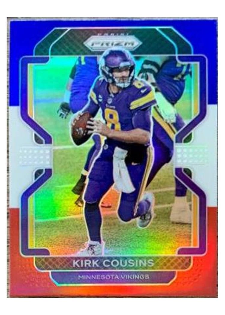 2021 Panini Prizm Base Set Kirk Cousins #128 card