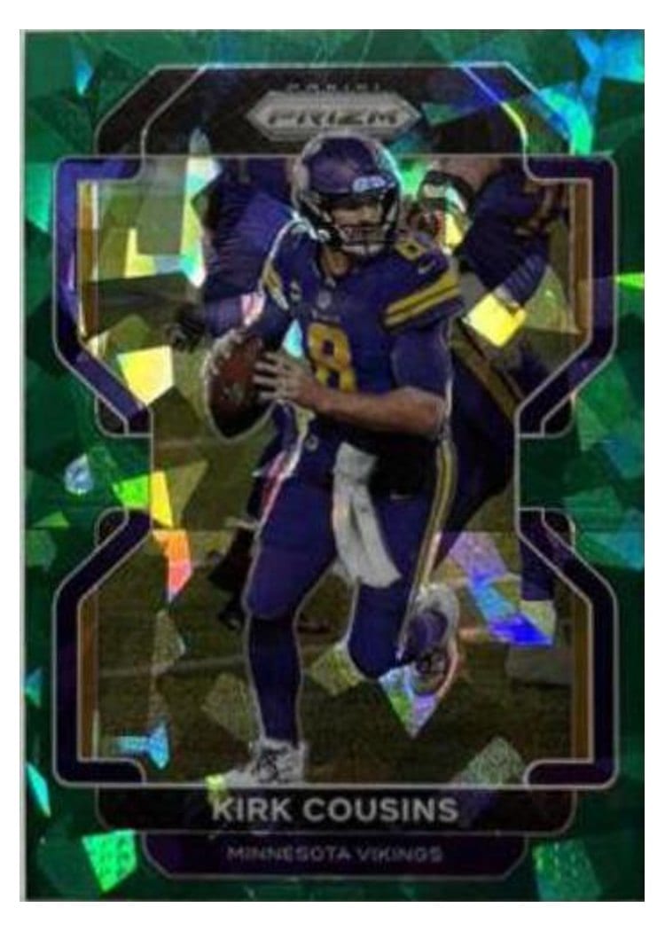 2021 Panini Prizm Base Set Kirk Cousins #128 card