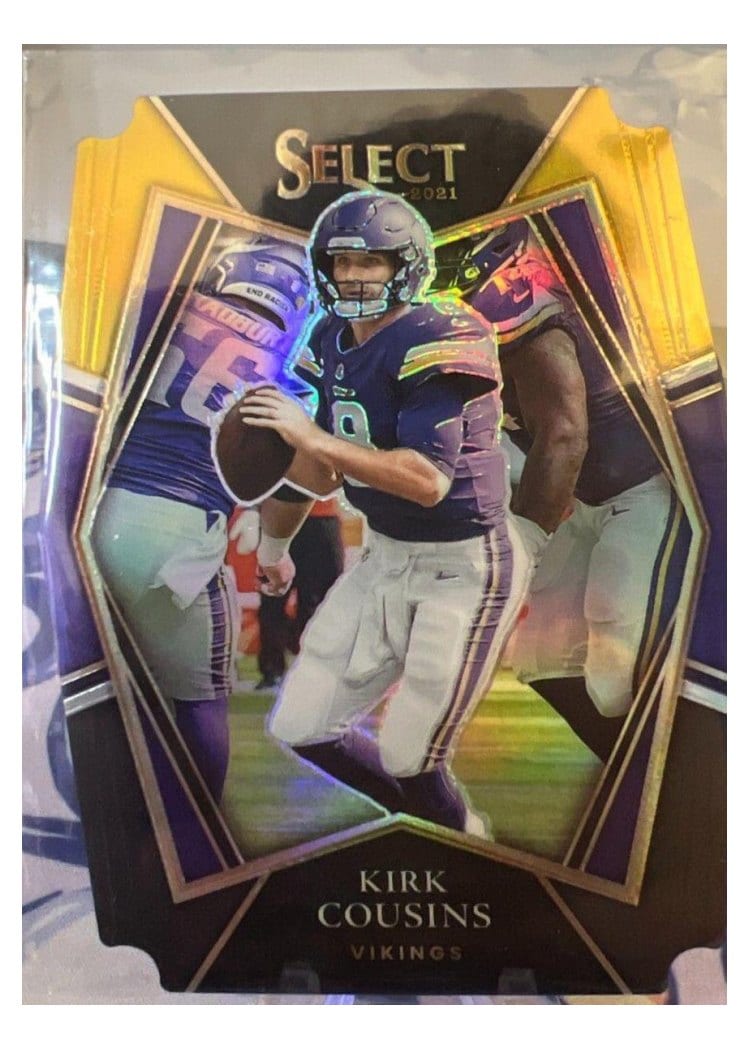 2021 Panini Select Base Set Kirk Cousins #123 card