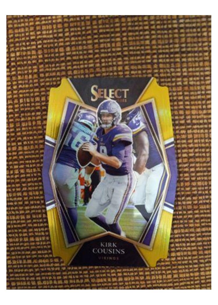 2021 Panini Select Base Set Kirk Cousins #123 card