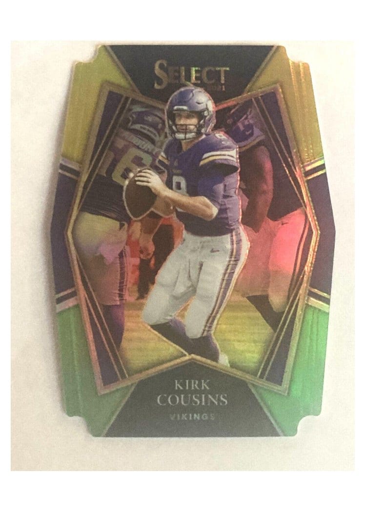 2021 Panini Select Base Set Kirk Cousins #123 card