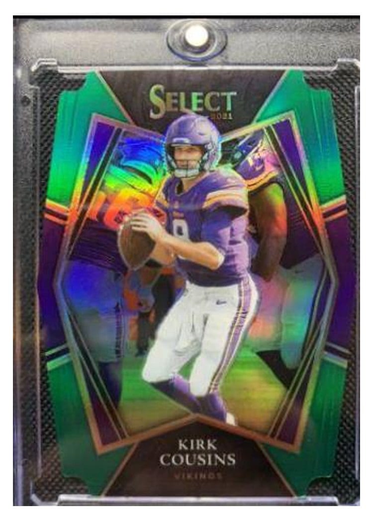 2021 Panini Select Base Set Kirk Cousins #123 card