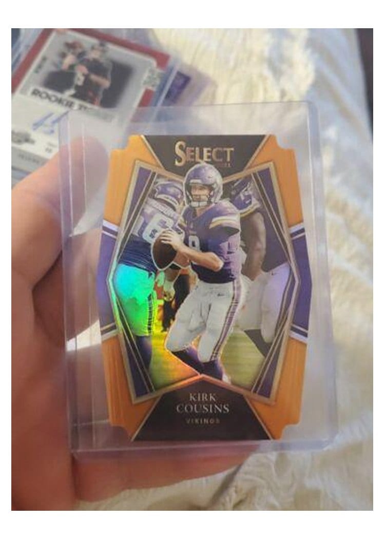 2021 Panini Select Base Set Kirk Cousins #123 card
