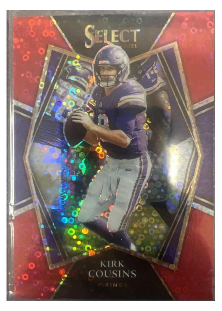 2021 Panini Select Base Set Kirk Cousins #123 card