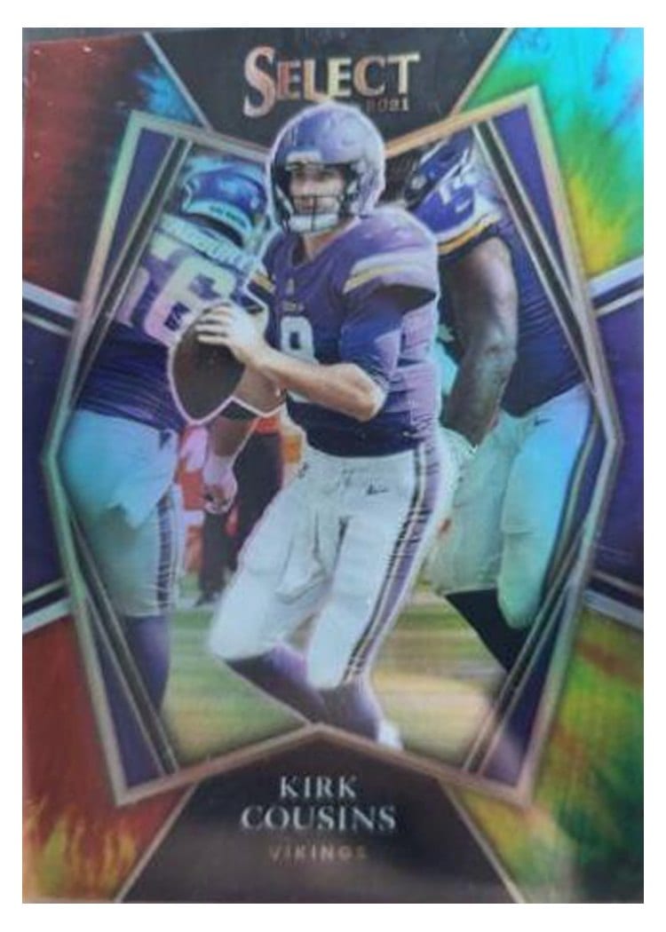 2021 Panini Select Base Set Kirk Cousins #123 card