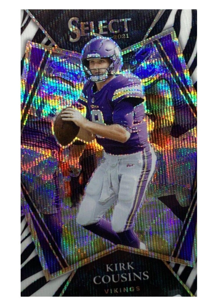 2021 Panini Select Base Set Kirk Cousins #123 card