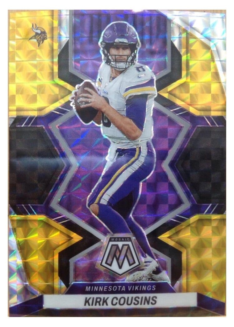 2022 Panini Mosaic Base Set Kirk Cousins #127 card